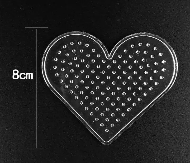 5mm Hama Perlen Pegboard Vorlage Spielzeug DIY Bügelwerkzeug PUPUKOU Perlen Pädagogisches Tangram Puzzle Eisenperlen