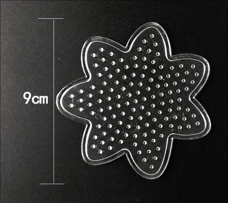 5mm Hama Perlen Pegboard Vorlage Spielzeug DIY Bügelwerkzeug PUPUKOU Perlen Pädagogisches Tangram Puzzle Eisenperlen