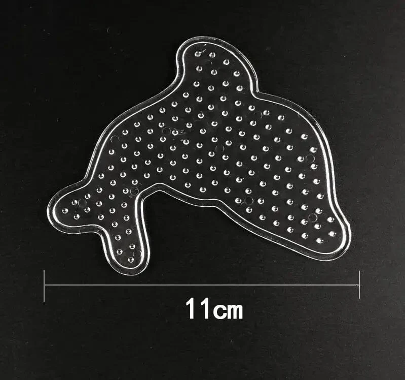 5mm Hama Perlen Pegboard Vorlage Spielzeug DIY Bügelwerkzeug PUPUKOU Perlen Pädagogisches Tangram Puzzle Eisenperlen