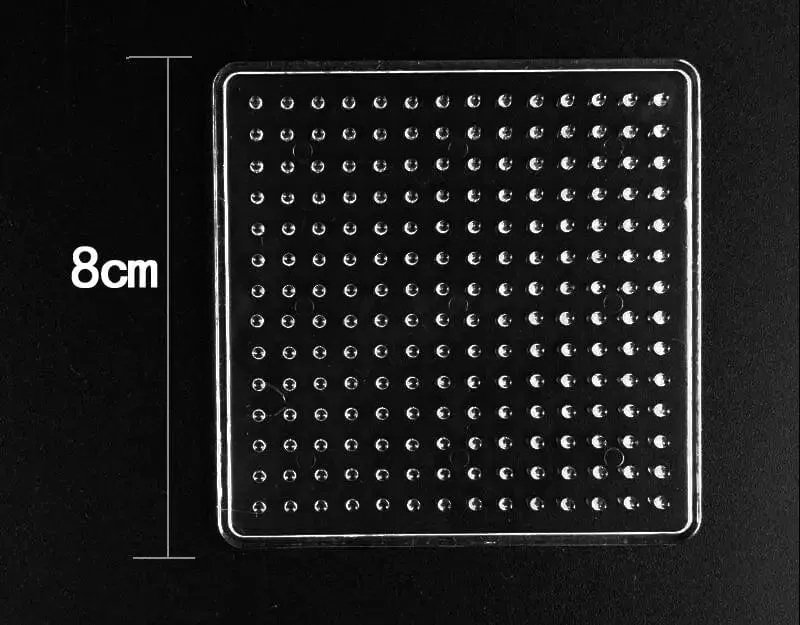 5mm Hama Perlen Pegboard Vorlage Spielzeug DIY Bügelwerkzeug PUPUKOU Perlen Pädagogisches Tangram Puzzle Eisenperlen
