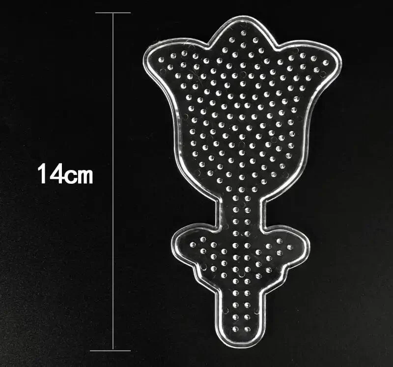 5mm Hama Perlen Pegboard Vorlage Spielzeug DIY Bügelwerkzeug PUPUKOU Perlen Pädagogisches Tangram Puzzle Eisenperlen