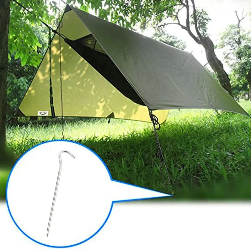 3x3m Auto Seitenmarkise Outdoor Camping Zelt Plane Wasserdichte Picknick-Matte mit Tragetasche RainTarp Hängematte Baldachin Schatten Sonnenschutz