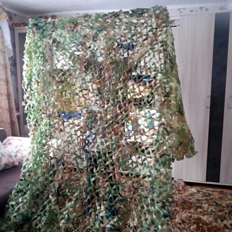 6x4m 2x3m Militär Tarnnetz Camo Netting Armee Netze Schatten Mesh Jagd Garten Auto Outdoor Camping Sonnenschutz Zelt