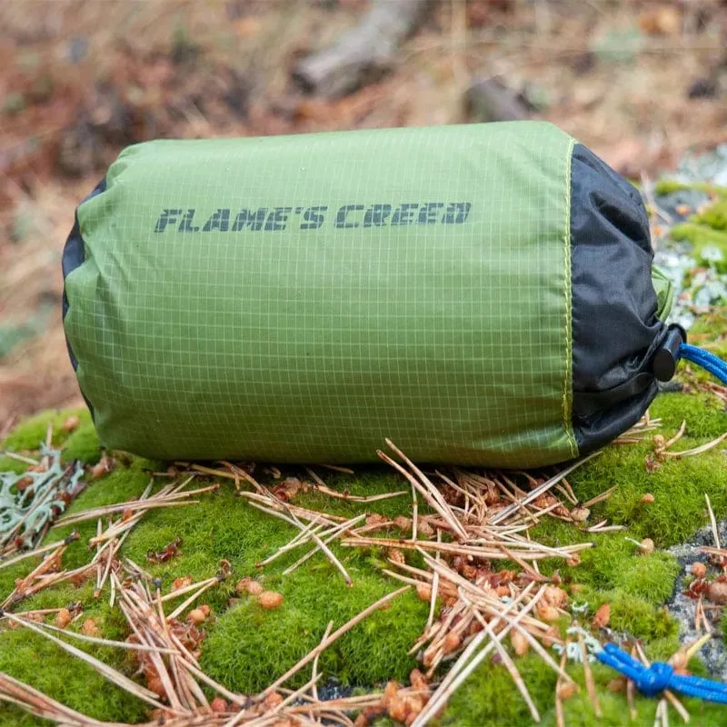 FLAME'S CREED Ultraleicht Plane Leichte MINI Sonnenschutz Camping Matte Zelt Footprint 15D Nylon Silikon 160g Tenda Para Carro