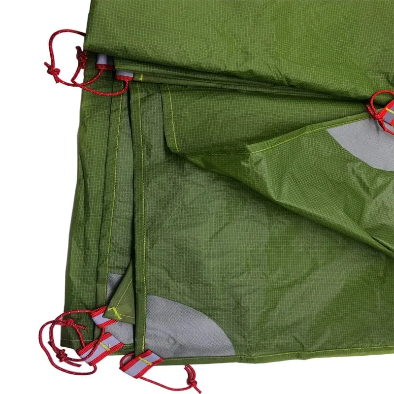 FLAME'S CREED Ultraleicht Plane Leichte MINI Sonnenschutz Camping Matte Zelt Footprint 15D Nylon Silikon 160g Tenda Para Carro