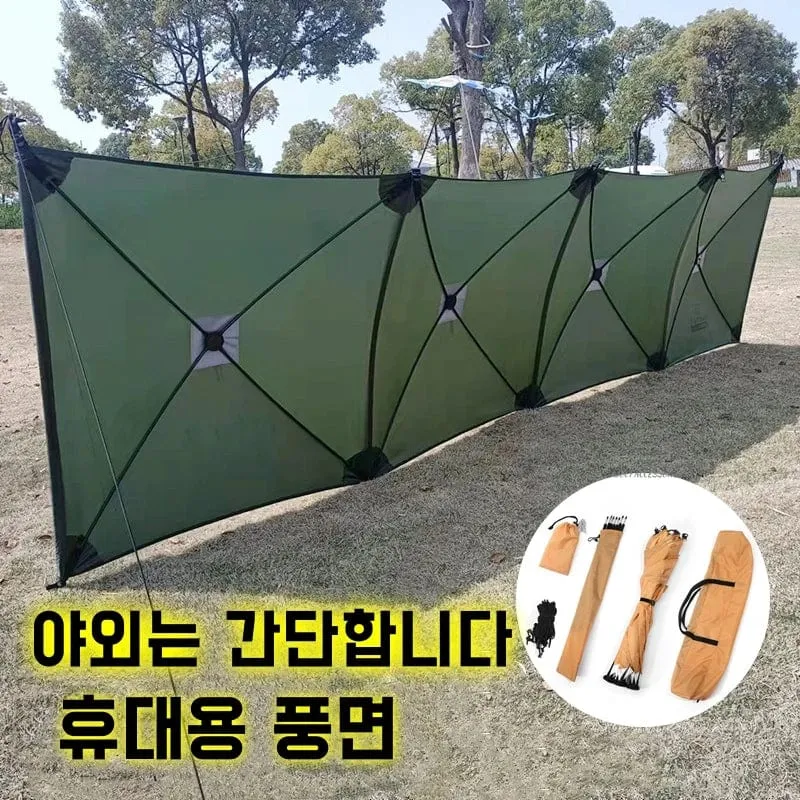 Klappbarer Winddichter Schild Outdoor Camping Windschutzscheibe Gasherd Brenner Windschutzscheibe Shelter Wind Picknick Camping Großes Panel