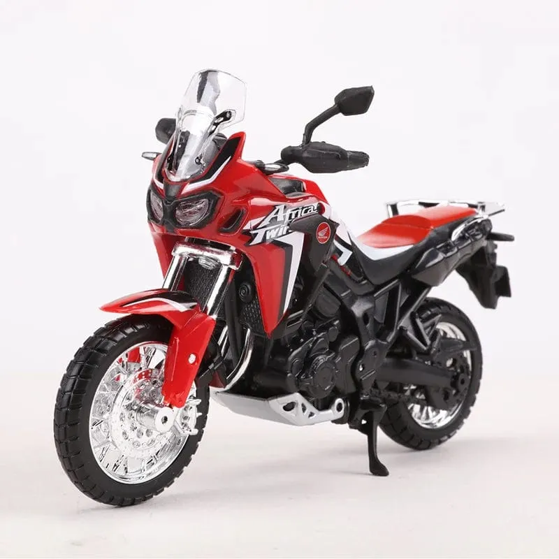 Maisto 1:18 Honda Africa Twin DCT Motorrad Rennwagen Simulation Legierung Automodell