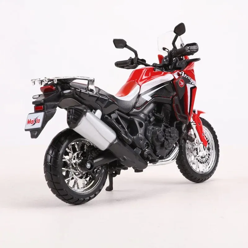 Maisto 1:18 Honda Africa Twin DCT Motorrad Rennwagen Simulation Legierung Automodell