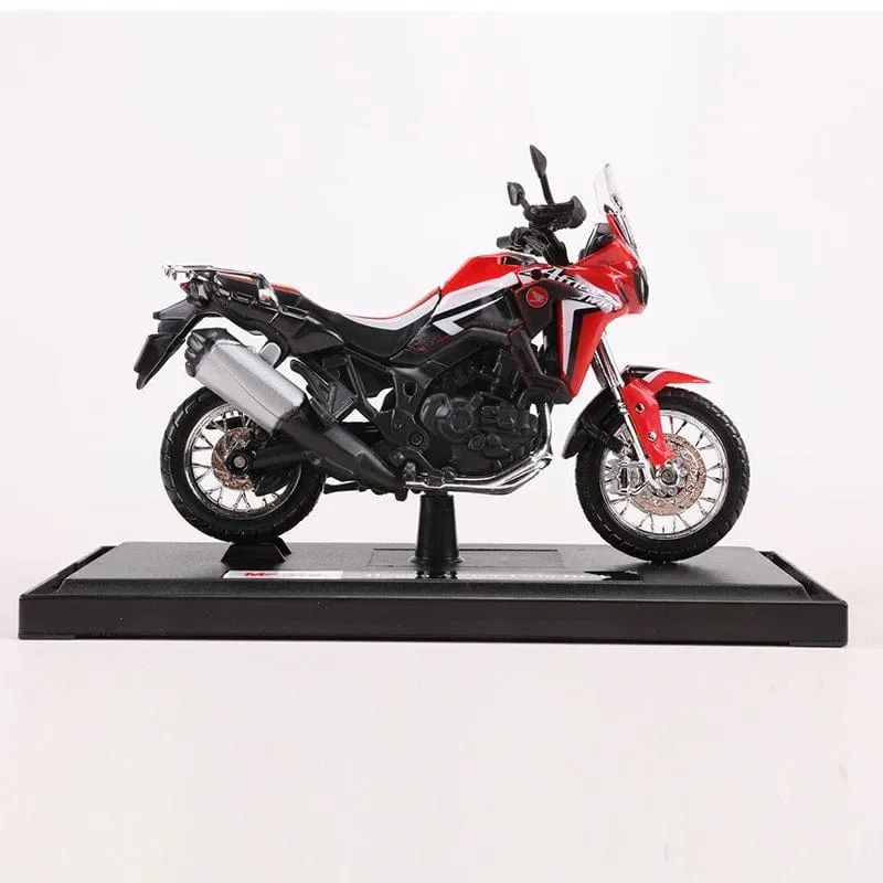 Maisto 1:18 Honda Africa Twin DCT Motorrad Rennwagen Simulation Legierung Automodell