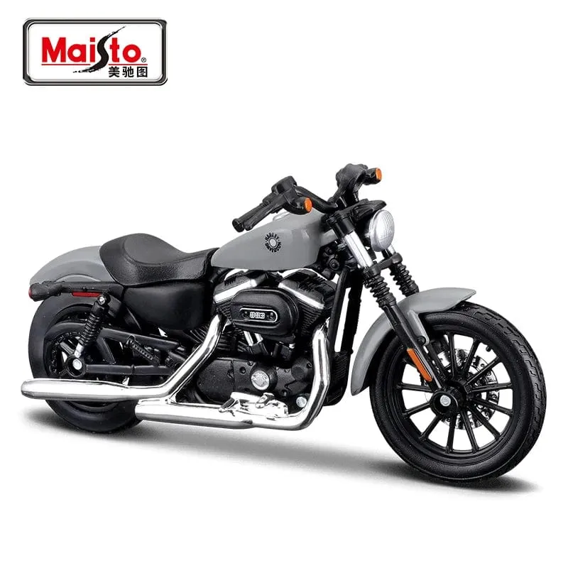 Maisto 1:18 Harley Davidson 2022 Fat Bob 114 Druckgussfahrzeuge Sammlerstücke Hobbies Motorrad Modell Spielzeug