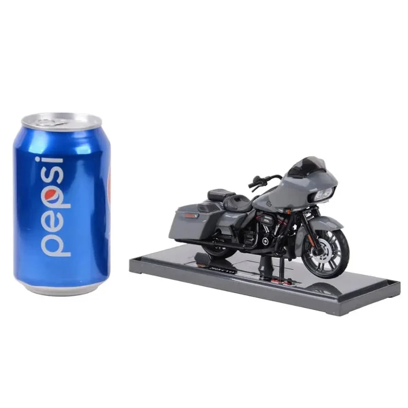Maisto 1:18 Harley Davidson 2022 Fat Bob 114 Druckgussfahrzeuge Sammlerstücke Hobbies Motorrad Modell Spielzeug