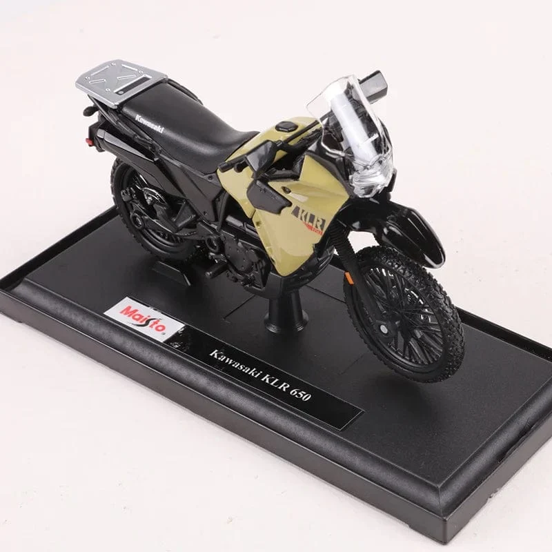Maisto 1:18 Kawasaki KLR 650 Motorrad Auto Simulation Legierung Auto Modell