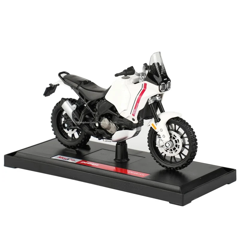 Maisto 1:18 Ducati Desert X Monster Panigale V4 S Corse Statische Druckgussfahrzeuge Sammlerstücke Hobbies Motorrad Modell Spielzeug