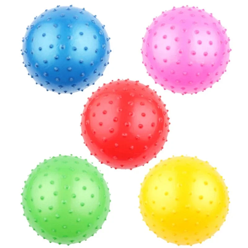 3Pcs 16cm Interaktive Spiele Kinder Aufblasbare Ball Gummi Spielzeug Baby Cartoon Dorn Großen Ballon Entwicklungs Kinder Ball Spielzeug