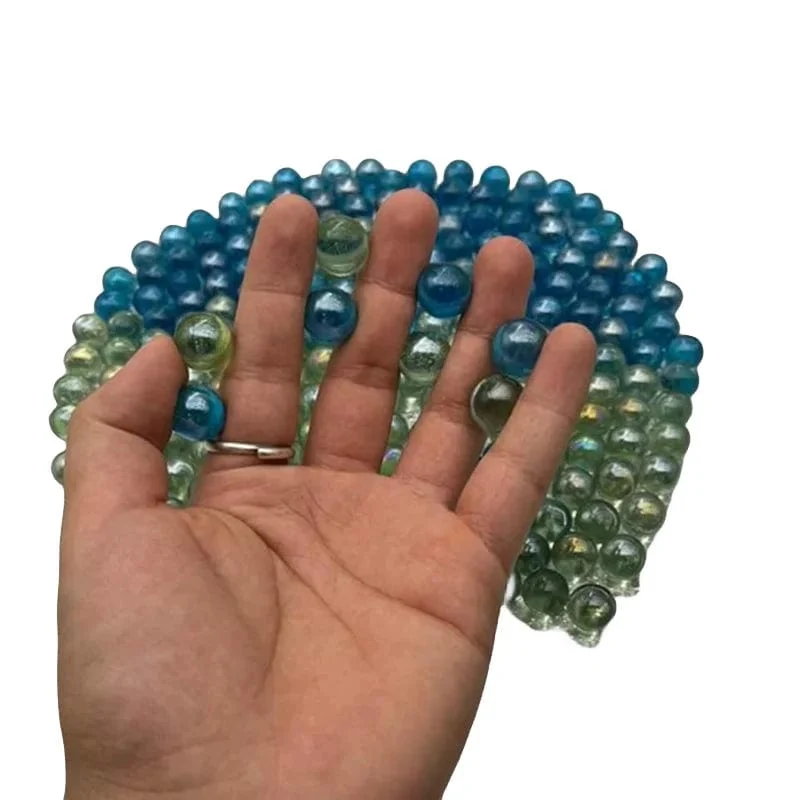 50/100 Stück 14 mm Glasmurmeln, Kugeln, Charms, transparent, Flipperautomat, Heimdekoration für Aquarium, Vase, Aquarium, Spielzeug für Kinder