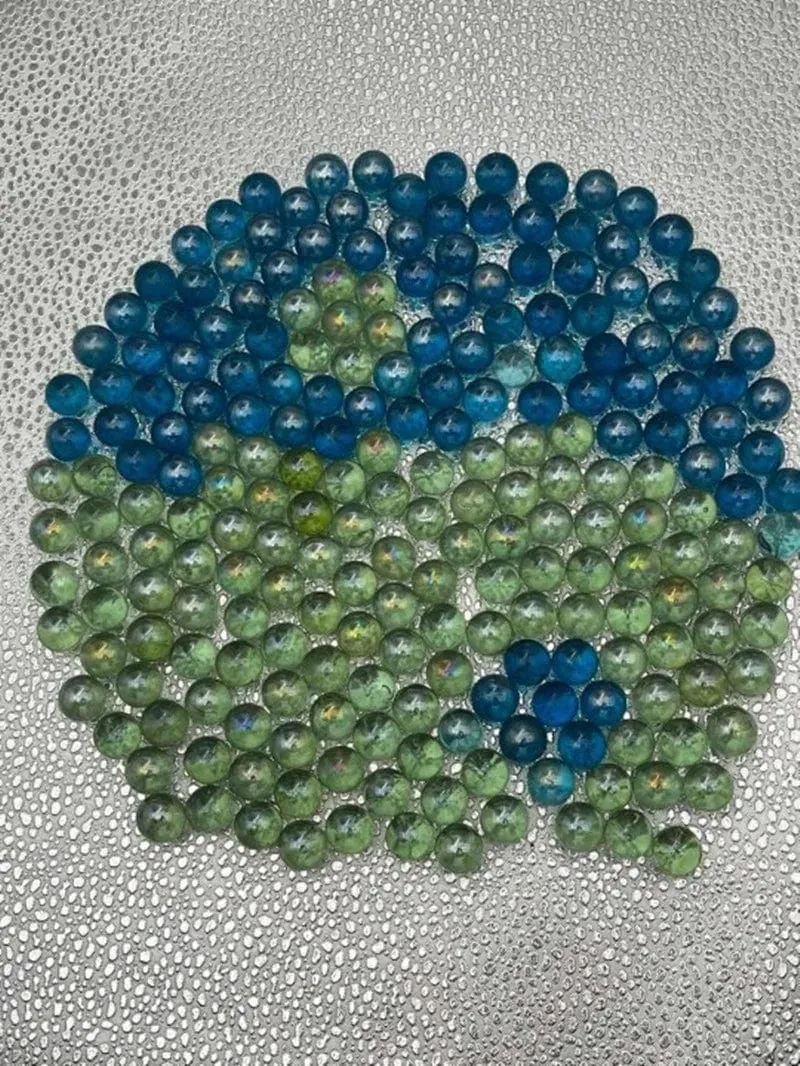 50/100 Stück 14 mm Glasmurmeln, Kugeln, Charms, transparent, Flipperautomat, Heimdekoration für Aquarium, Vase, Aquarium, Spielzeug für Kinder