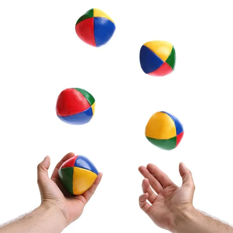 Jonglierbälle für Kinder Erwachsene Hand-Augen-Koordination Zappelspielzeug Sensorisches Sandsackspiel Pelota Antiestres Sport Unterhaltung