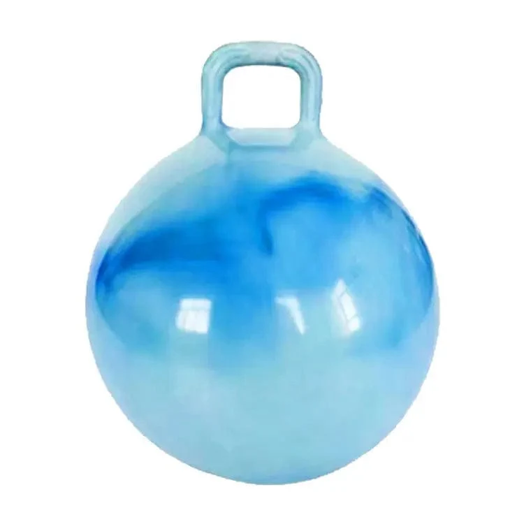 18-Zoll-Hopper-Ball mit Griff, springender Ball, Marmor-Hüpfbälle, Hüpfspielzeug, aufblasbarer Hop-Ball, Sprungball für Jungen und Mädchen