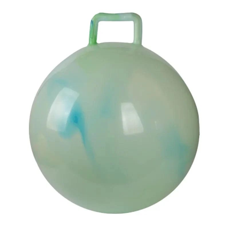 18-Zoll-Hopper-Ball mit Griff, springender Ball, Marmor-Hüpfbälle, Hüpfspielzeug, aufblasbarer Hop-Ball, Sprungball für Jungen und Mädchen