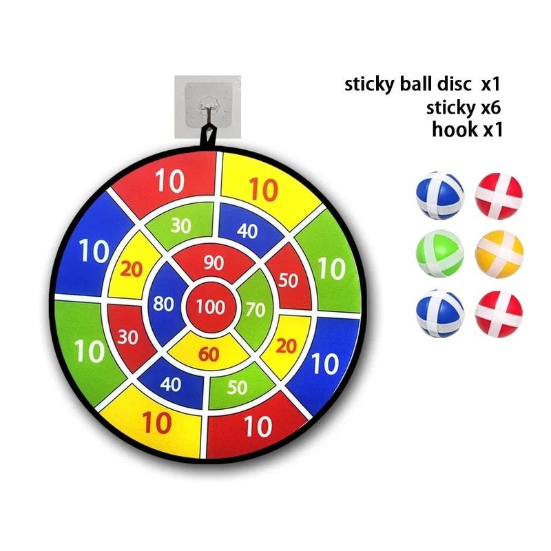 12 Sticky-Ball-Dartscheiben-Sets, Spielzeug für drinnen und draußen, Eltern-Kind-Interaktion, Geburtstagsgeschenke, Partyspiele, Zubehör