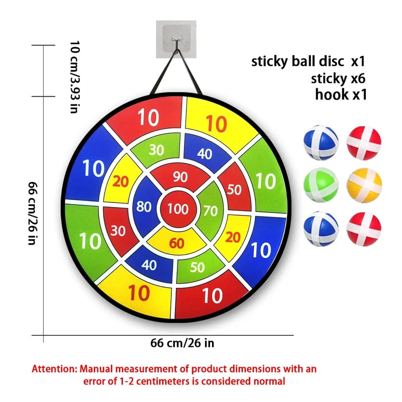 12 Sticky-Ball-Dartscheiben-Sets, Spielzeug für drinnen und draußen, Eltern-Kind-Interaktion, Geburtstagsgeschenke, Partyspiele, Zubehör