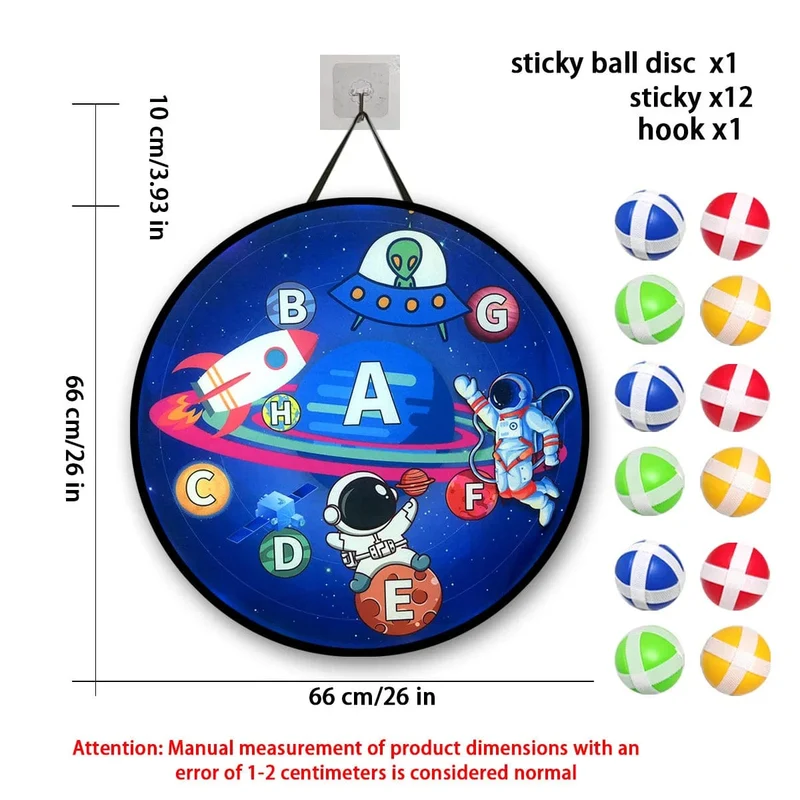 12 Sticky-Ball-Dartscheiben-Sets, Spielzeug für drinnen und draußen, Eltern-Kind-Interaktion, Geburtstagsgeschenke, Partyspiele, Zubehör