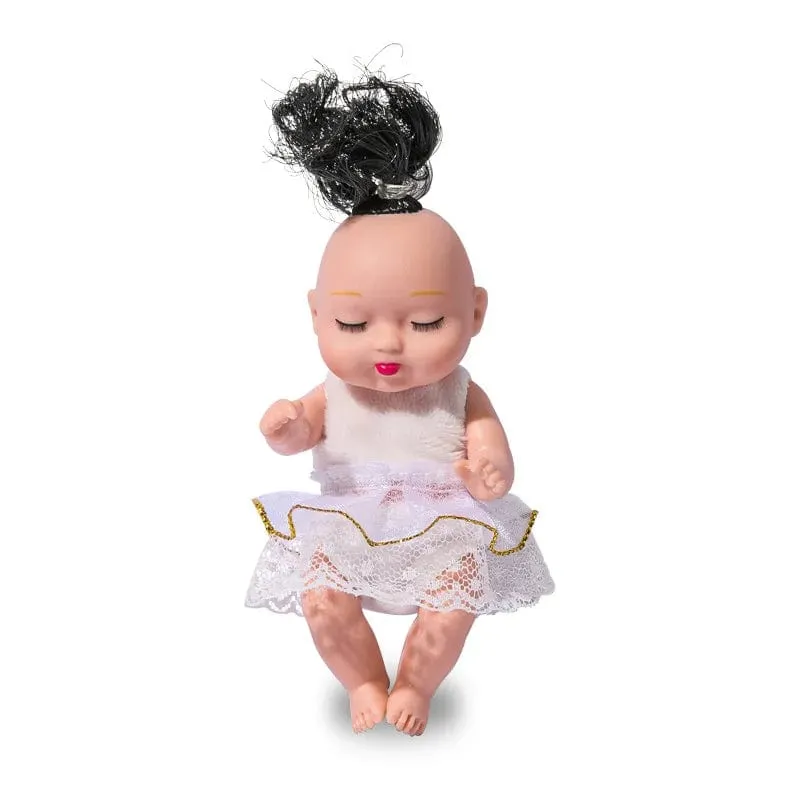 Neue Mode 11 cm Simulation Wiedergeburt Puppen Spielzeug Mini süße schlafende Baby Serie Puppe Cartoon Tier Spielzeug für Kinder Geburtstagsgeschenk