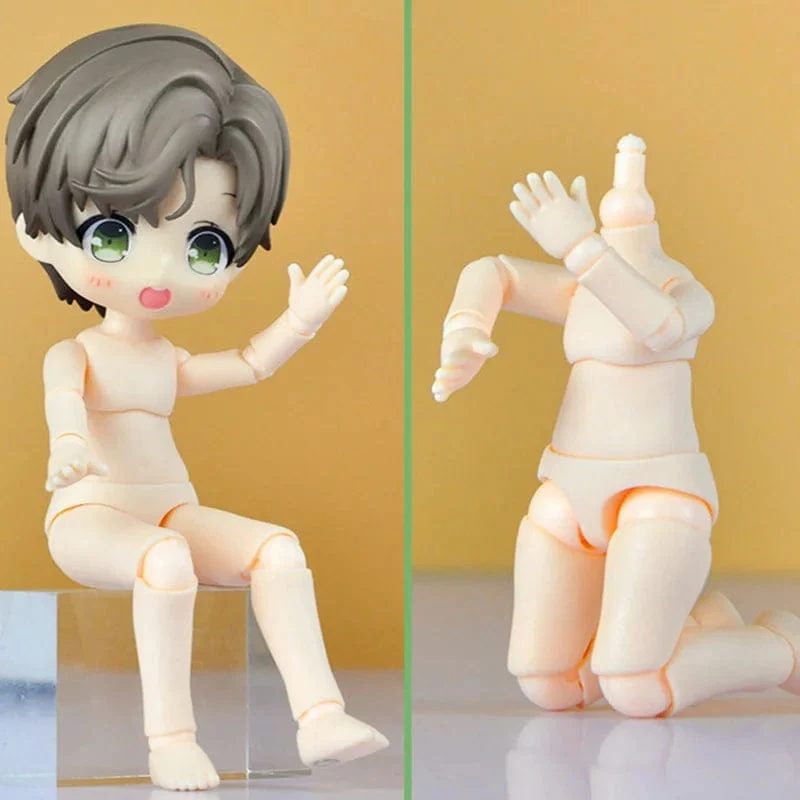 YMY Puppenkörper der 2. Generation, Ob11-Puppe, sphärische, abnehmbare Gelenkkörperpuppe für Penny, GSC, Molly, Obitsu 11, NendoroidS-Kopf