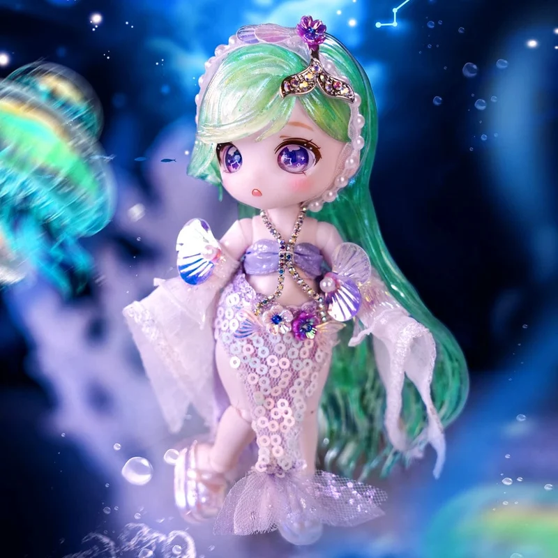 DBS Dream Fairy BJD OB11 Puppe MAYTREE 13 Kugelgelenke der Hauptkonstellationsserie süßer Tiersammler freistehend SD