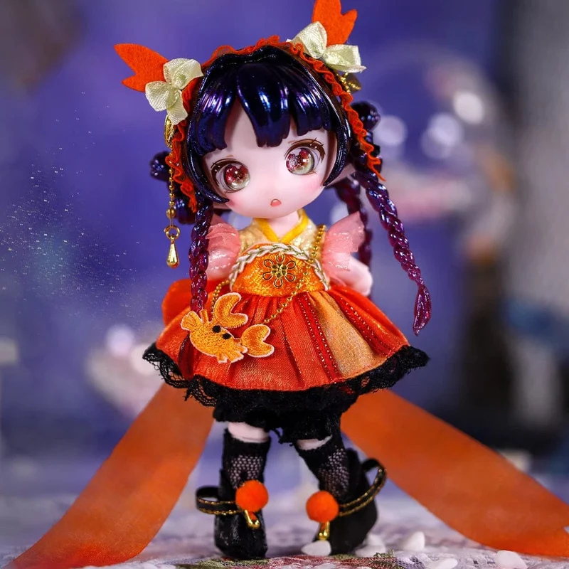 DBS Dream Fairy BJD OB11 Puppe MAYTREE 13 Kugelgelenke der Hauptkonstellationsserie süßer Tiersammler freistehend SD