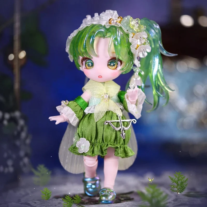 DBS Dream Fairy BJD OB11 Puppe MAYTREE 13 Kugelgelenke der Hauptkonstellationsserie süßer Tiersammler freistehend SD