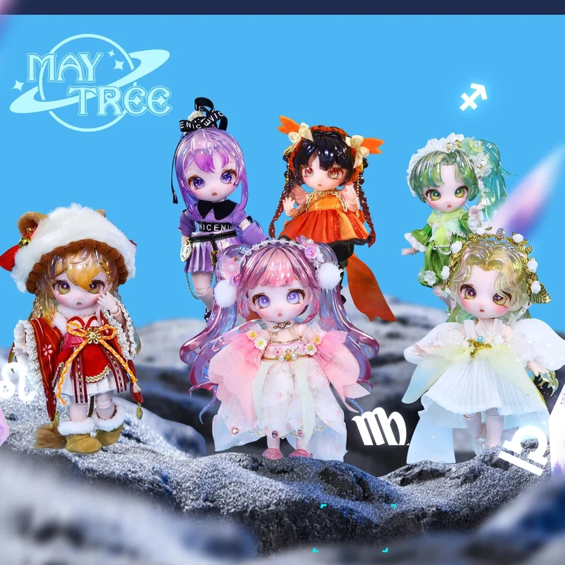 DBS Dream Fairy BJD OB11 Puppe MAYTREE 13 Kugelgelenke der Hauptkonstellationsserie süßer Tiersammler freistehend SD