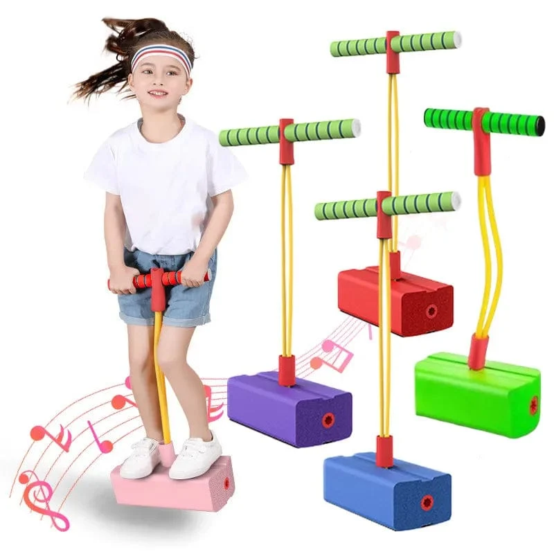 Kinder Sport Spiele Spielzeug Schaum Stick Jumper Indoor Outdoor Spaß Fitness Ausrüstung Verbessern Bounce Sensorischen Spielzeug für Junge Mädchen geschenk