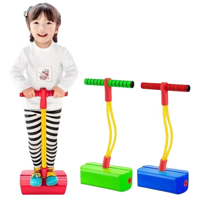 Kinder Sport Spiele Spielzeug Schaum Stick Jumper Indoor Outdoor Spaß Fitness Ausrüstung Verbessern Bounce Sensorischen Spielzeug für Junge Mädchen geschenk