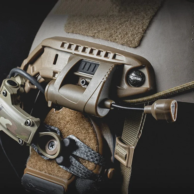 Taktische Helm Licht MPLS CHARGE 4 Modus Grün Rot IR Laser Helm Lampe Energiesparende Jagd Airsoft Militär Helm Taschenlampe
