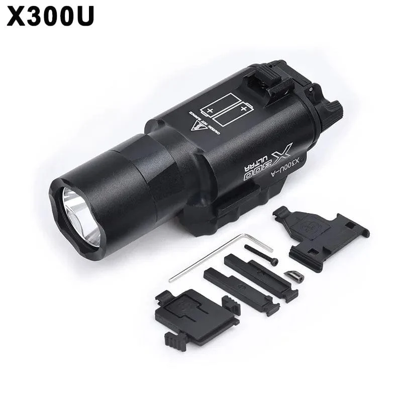 WADSN Metall Taktische X300U X300 Ultra XH35 X300UH-B Pistole Licht Jagd Scout Strobe Taschenlampe Zubehör Fit 20mm Schiene