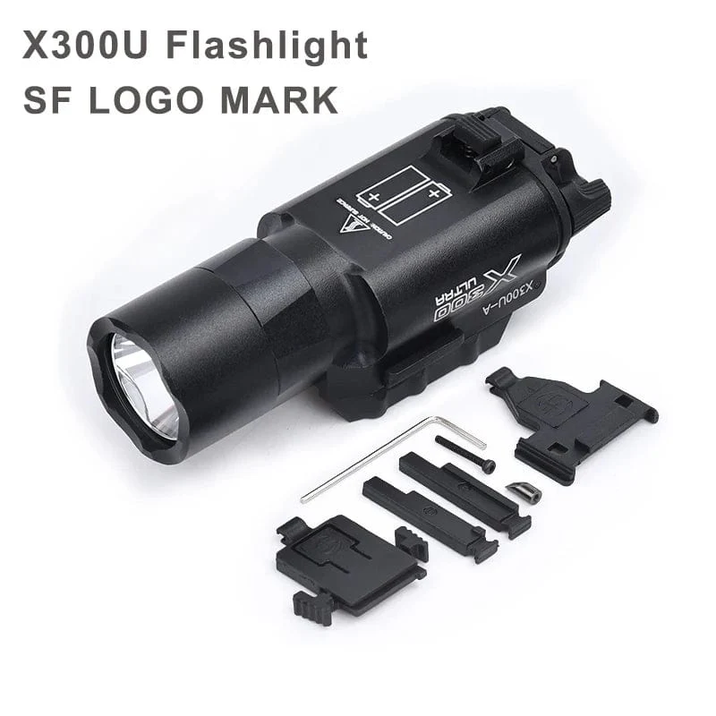 WADSN Metall Taktische X300U X300 Ultra XH35 X300UH-B Pistole Licht Jagd Scout Strobe Taschenlampe Zubehör Fit 20mm Schiene