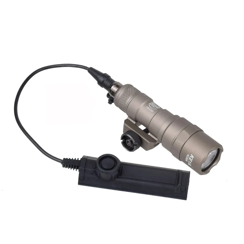 Taktische SureFire M300 M300B M300C Airsoft Waffe Taschenlampe Jagd Scout Taschenlampe Gewehr AR15 Gun LED Licht Taste Fernbedienung Schalter