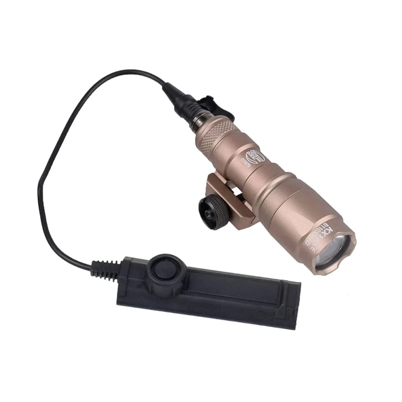 Taktische SureFire M300 M300B M300C Airsoft Waffe Taschenlampe Jagd Scout Taschenlampe Gewehr AR15 Gun LED Licht Taste Fernbedienung Schalter