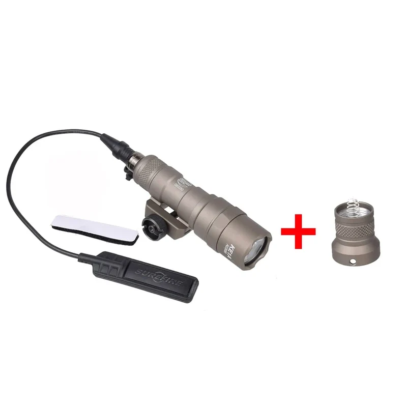 Taktische SureFire M300 M300B M300C Airsoft Waffe Taschenlampe Jagd Scout Taschenlampe Gewehr AR15 Gun LED Licht Taste Fernbedienung Schalter