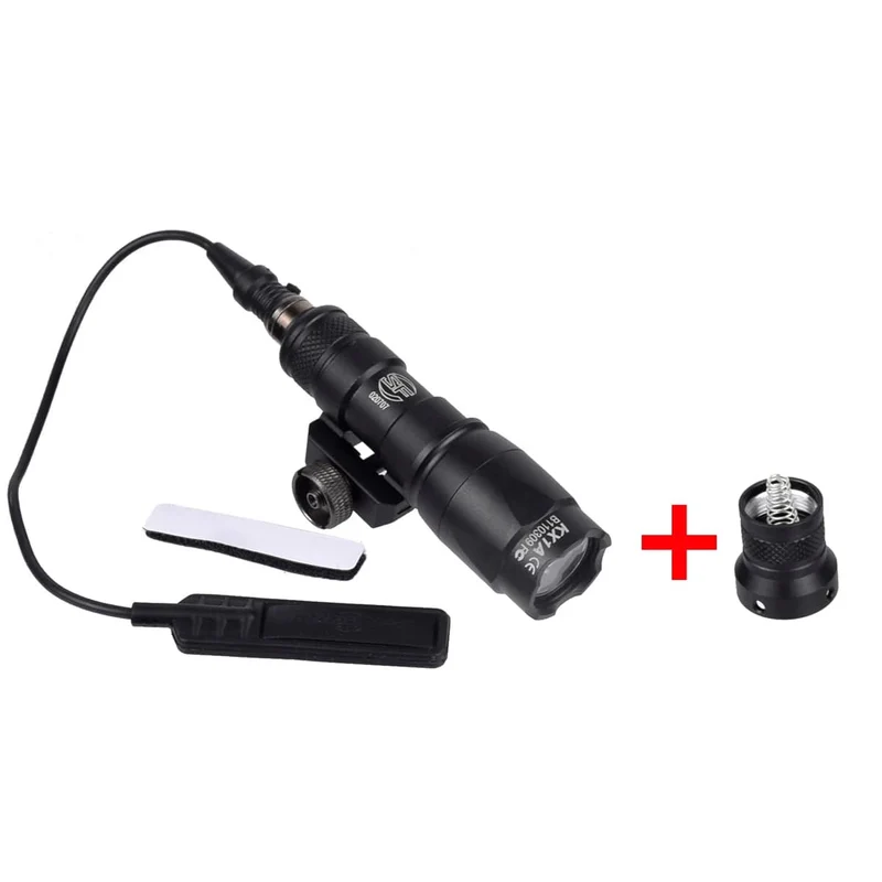Taktische SureFire M300 M300B M300C Airsoft Waffe Taschenlampe Jagd Scout Taschenlampe Gewehr AR15 Gun LED Licht Taste Fernbedienung Schalter