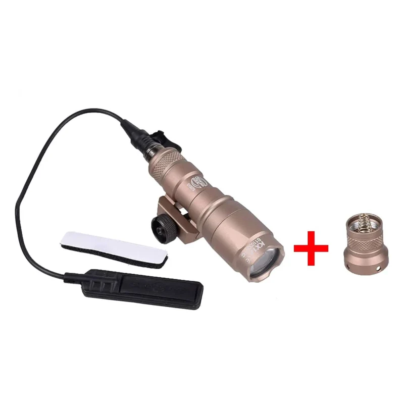 Taktische SureFire M300 M300B M300C Airsoft Waffe Taschenlampe Jagd Scout Taschenlampe Gewehr AR15 Gun LED Licht Taste Fernbedienung Schalter