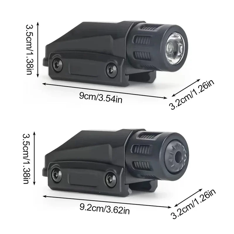 Waffe Gun Licht TaschenlampeFür M416/M1911/Glock G18 Airsoft Pistole Gewehr Fit 20mm Weaver Picatinny Schiene jagd Taschenlampe