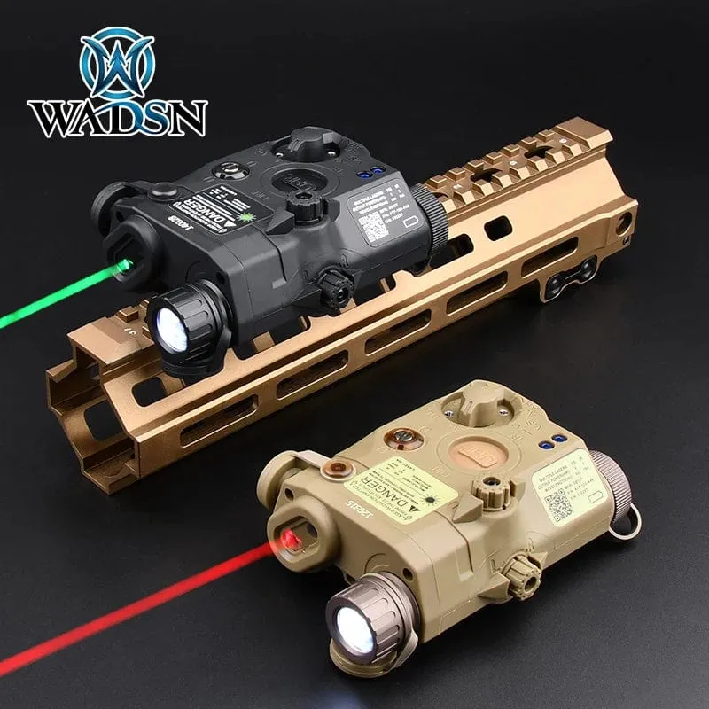 WADSN PEQ 15 PEQ-15 Red Dot Grün Blau Laser Pointer Anblick Für 20mm Picatinny Schiene AR15 Arisoft Zubehör Waffe taschenlampe