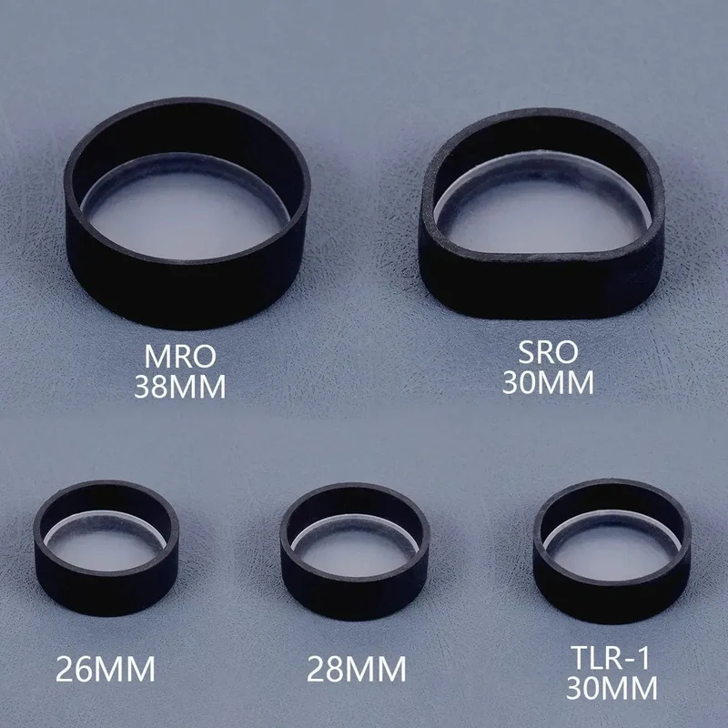 Taktische M300 M600 X300 X300V Protector MRO SRO Jagd Waffe licht LED Taschenlampe AD Custom Objektiv Schutz Für 26MM 28MM 30MM 38MM