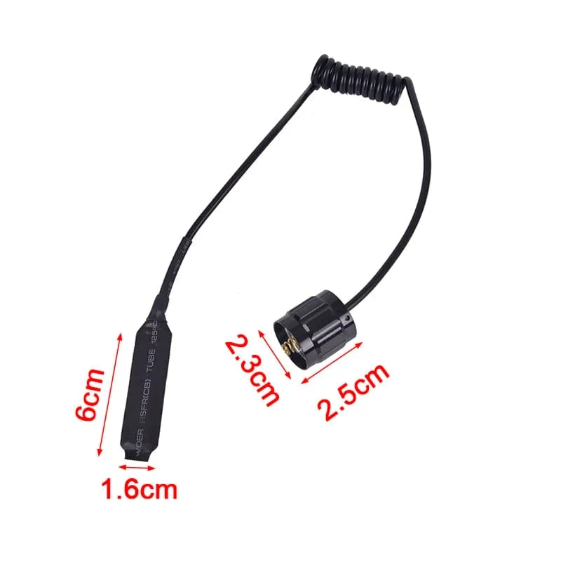 Ferndruckschalter für 501B Waffenlichtschalter Taschenlampenschalter