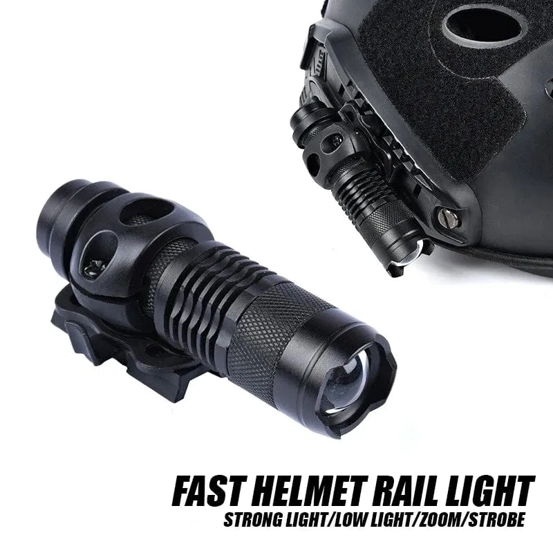 Taktische militärische schnelle Helmleuchte WADSN Taktische Taschenlampe AIrsoft Strobe Constant Moment Helmlampe mit weißem Scout-Licht