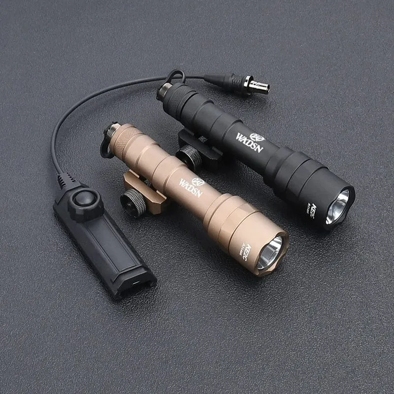 WADSN M600 M600C M600U Airsoft Leistungsstarke Taschenlampe Taktische Taschenlampe Scout Gewehr Pistole Waffe LED Licht Fit 20mm Picatinny Schiene