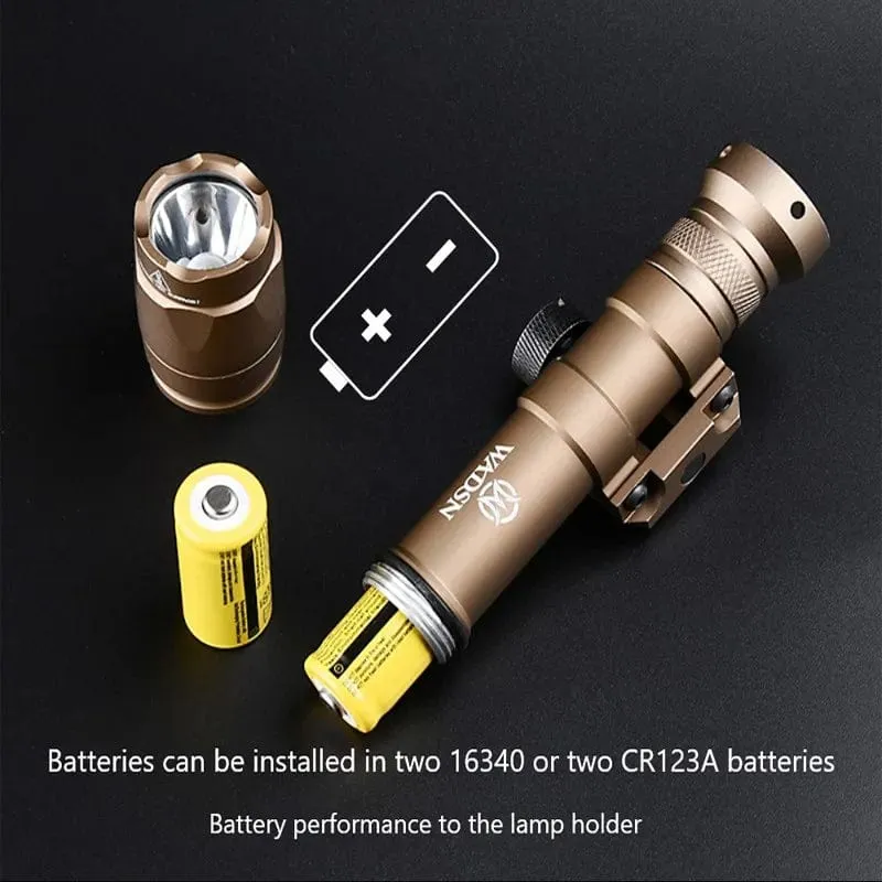 WADSN M600 M600C M600U Airsoft Leistungsstarke Taschenlampe Taktische Taschenlampe Scout Gewehr Pistole Waffe LED Licht Fit 20mm Picatinny Schiene