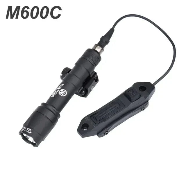 WADSN M600 M600C M600U Airsoft Leistungsstarke Taschenlampe Taktische Taschenlampe Scout Gewehr Pistole Waffe LED Licht Fit 20mm Picatinny Schiene